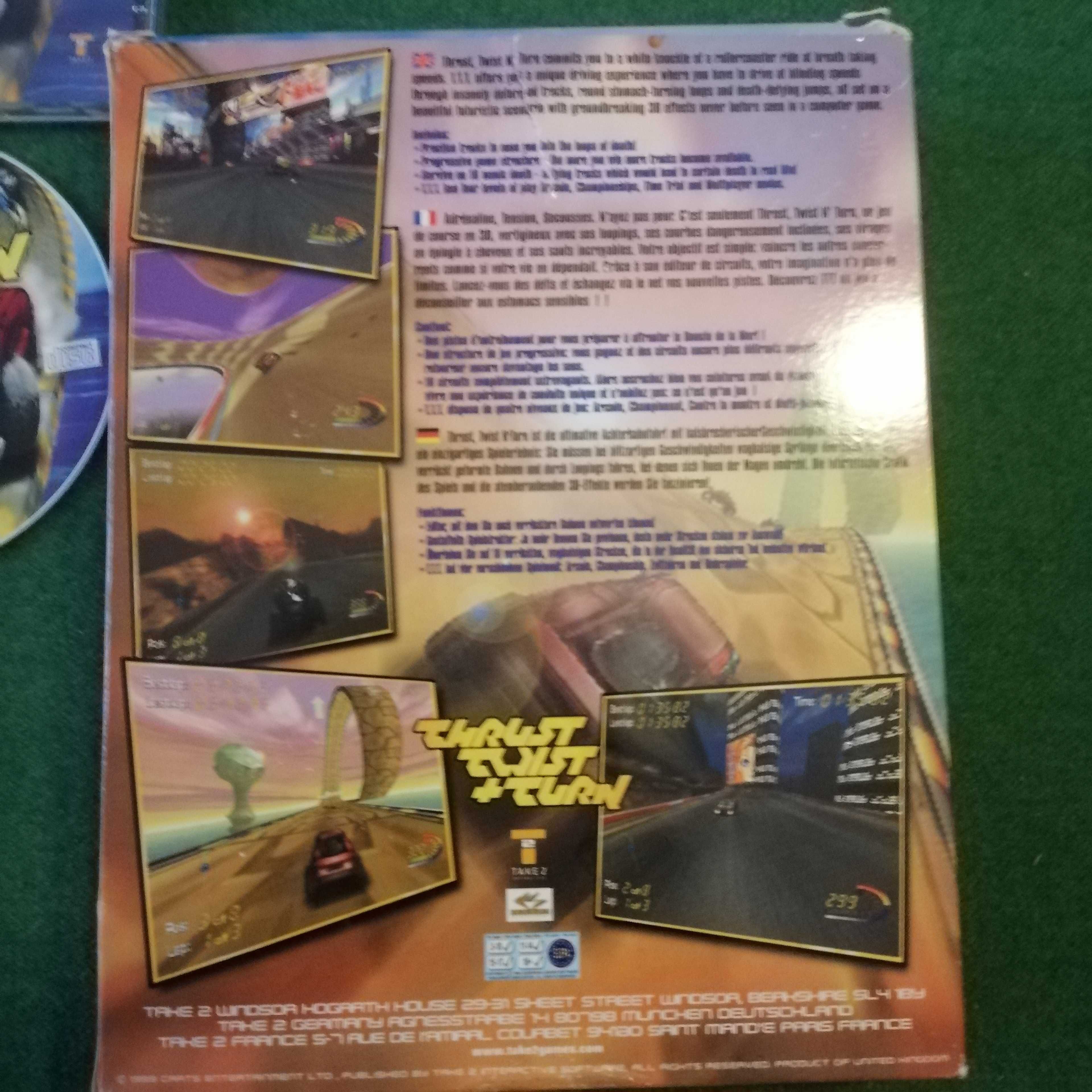 Gra PC - Thrust Twist + Turn - Box!