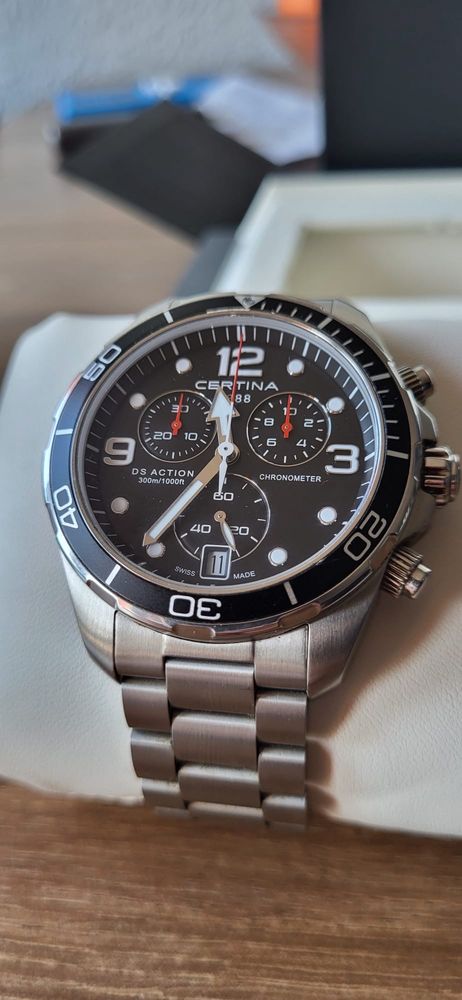Zegarek męski Certina DS Action Chrono Diver C032.434.11.057.00 COSC