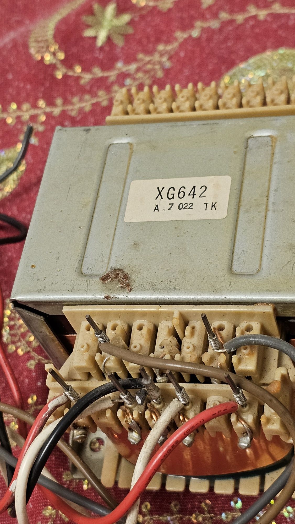 Трансформатор від yamaha ax-730 600wt