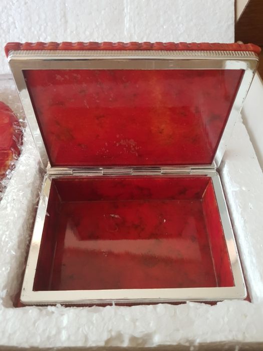 Conjunto peças Alabastro Vermelho