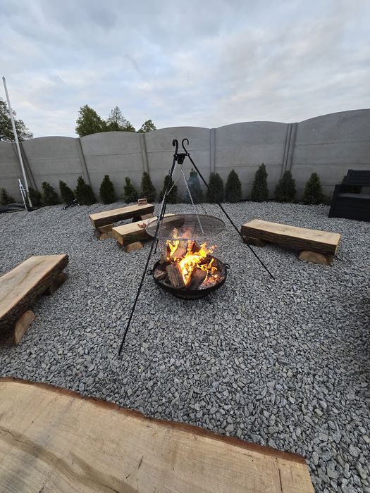 Powidz Domek nad jeziorem Sauna Jacuzzi wakacje nocleg  panieńskie