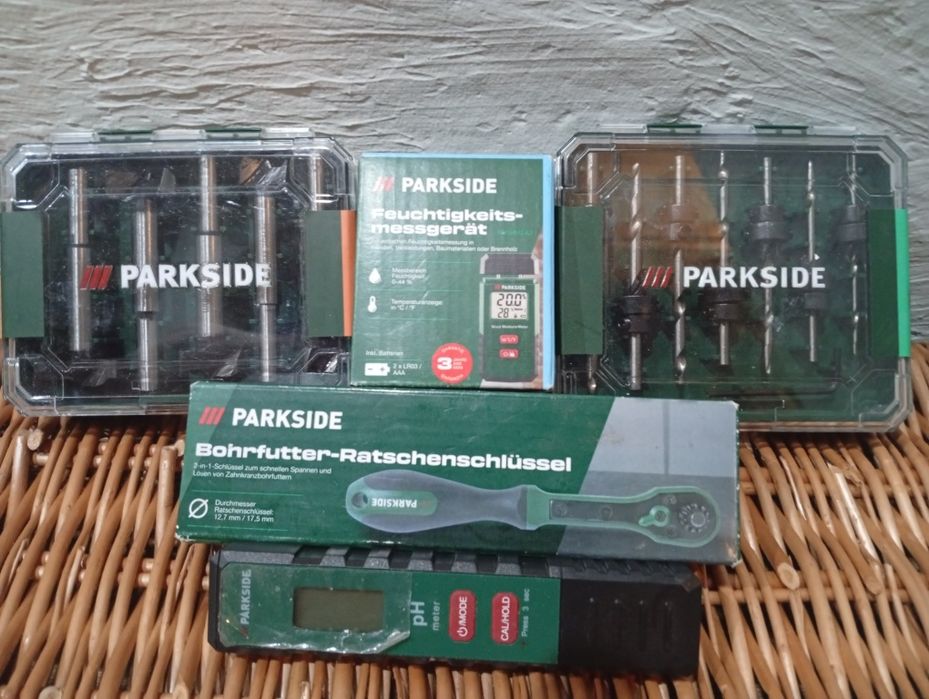 PARKSIDE. Wier. Głębinowe Grzechotka, Miernik Wilgoci