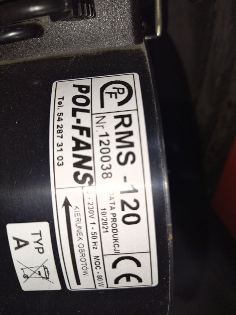 Dmuchawa do pieca RMS 120