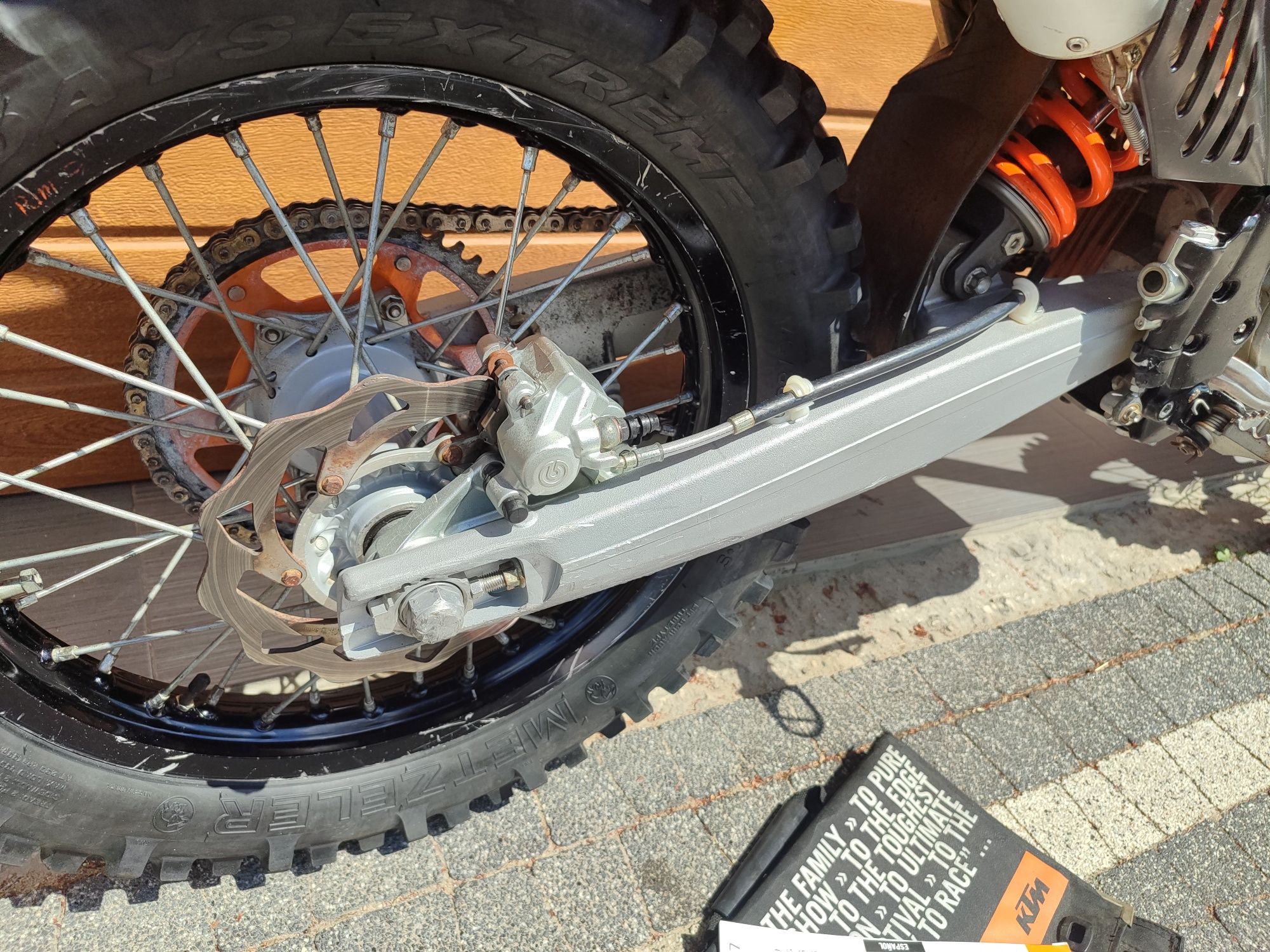 KTM EXC 400 Rfs nie 525 Yamaha wrf