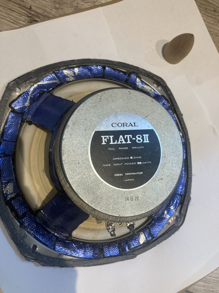Legenda full range Coral flat 8 mk2 - swietny stan plus modyfikacja