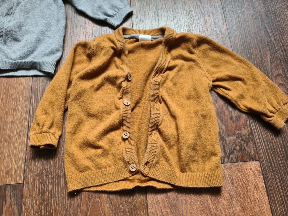 Sweterki rozpinane H&M r.68