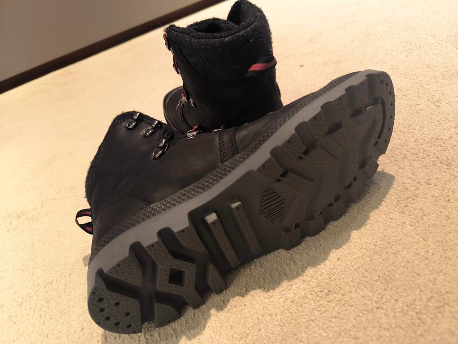 Botas Palladium em couro