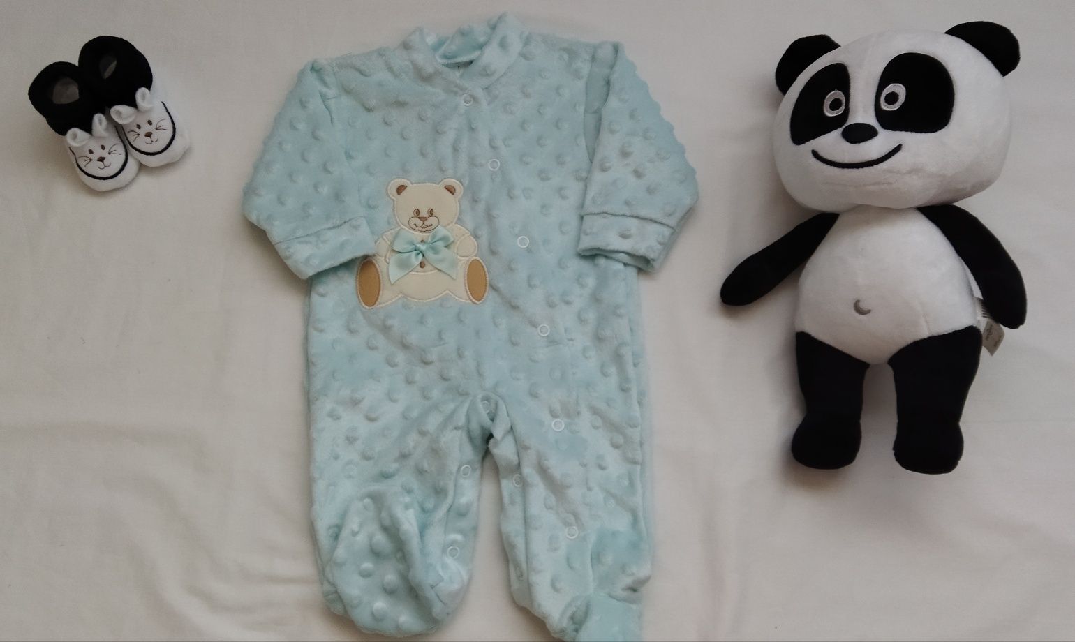 Babygrows veludo NOVOS