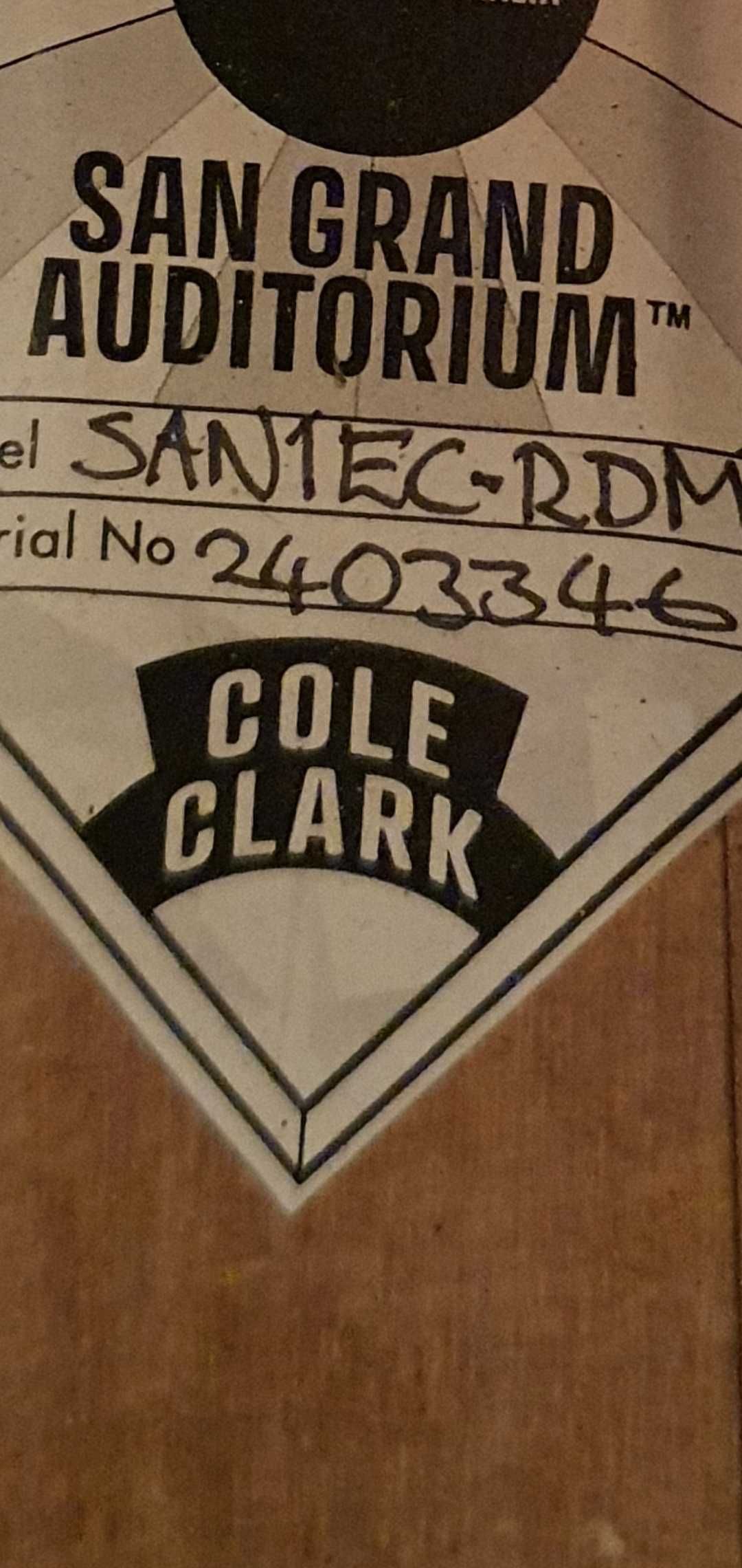 Gitara elektro-akustyczna Cole Clark