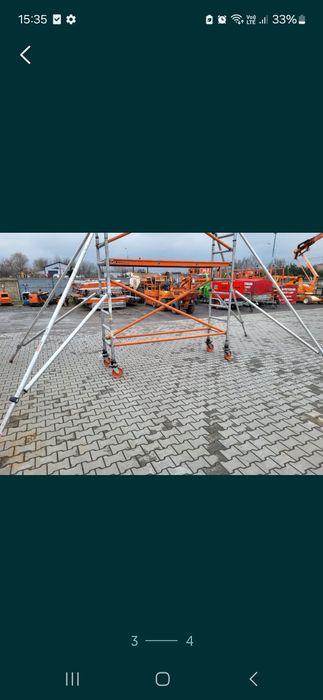 Rusztowanie ALTREX szerokośc 76cm aluminiowe