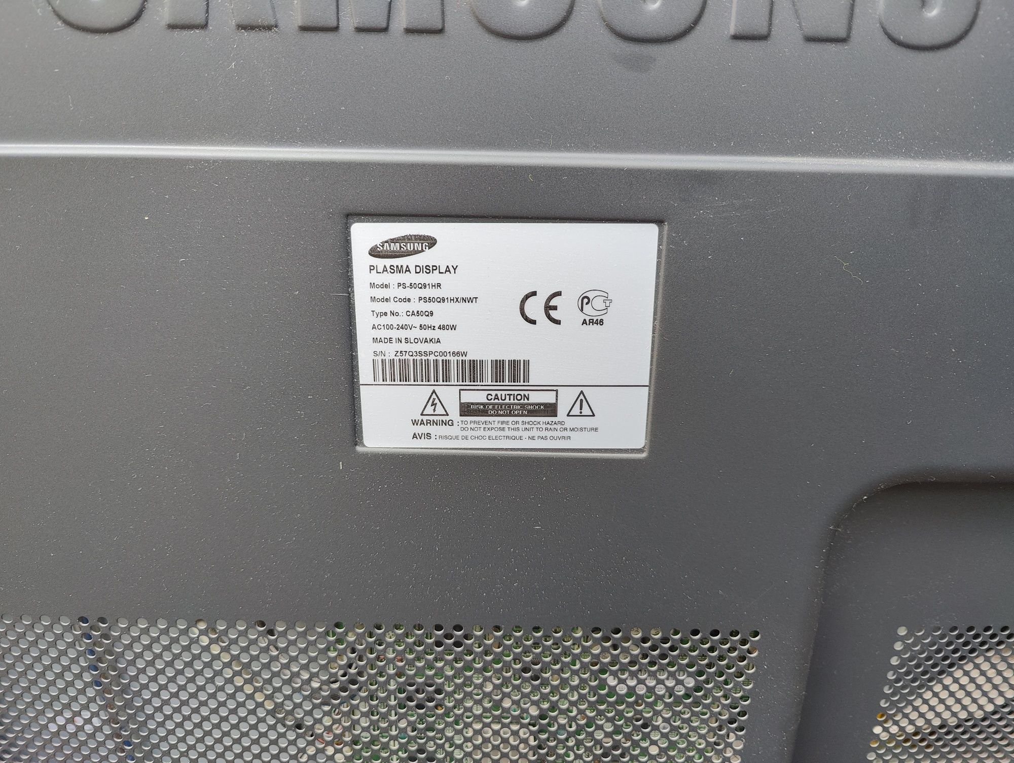 Продам телевізор Samsung PS-50Q91HR Plasma | 50 дюймів | Full HD