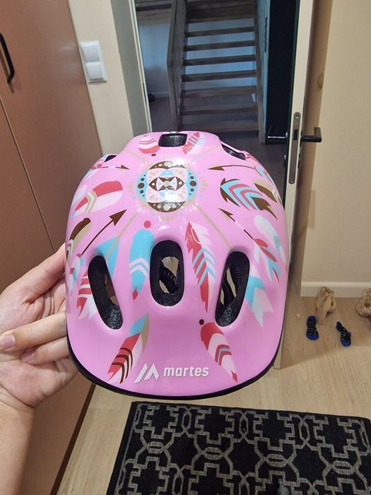 Kask rowerowy dla dziewczynki