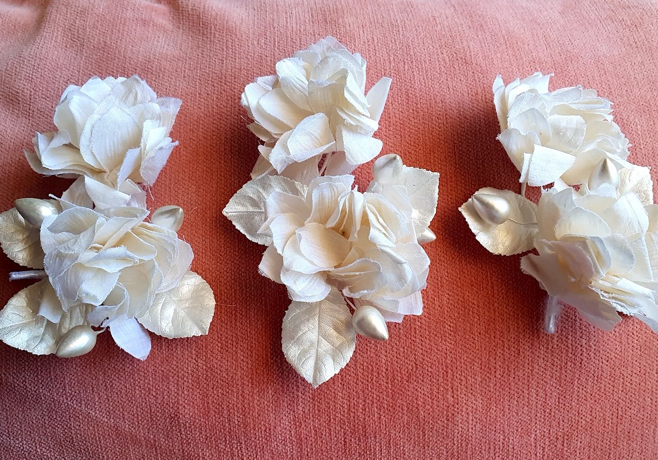 Flores para aplicação - pérola - acessório noivas