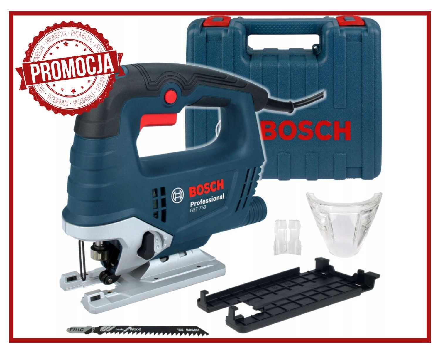 Nowa WYRZYNARKA Wycinarka Bosch GST 750 520W + Walizka (PROMOCJA)