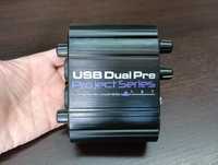USB підсилювач звукова карта XLR Jack phantom 48v 48в