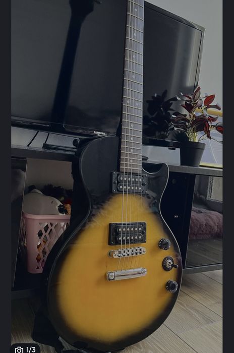 PILNE! zestaw gitara elektryczna epiphone les paul ll plus wzmaczniacz