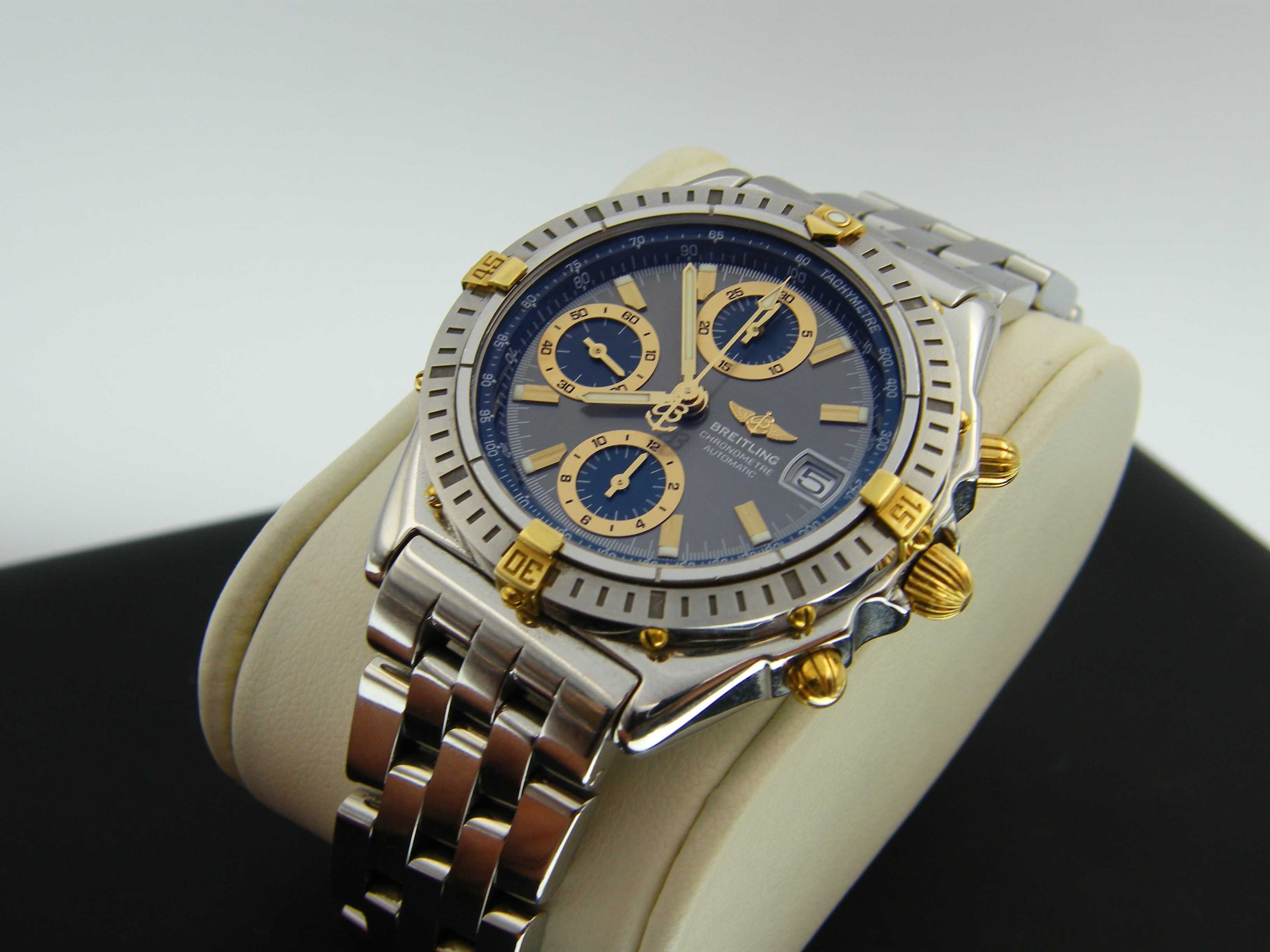 Breitling Chronomat Bi-Kolor z Super Tarczą Na Bransolecie B13352