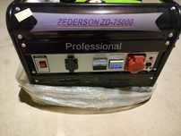 Nowy Agregat prądotwórczy Zederson ZD 75000 6,7kW