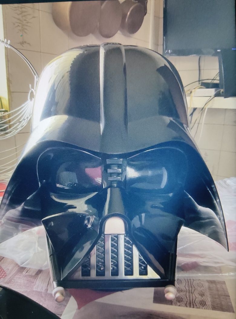 Capacete Darth Vader black séries hasbro novo (2018)