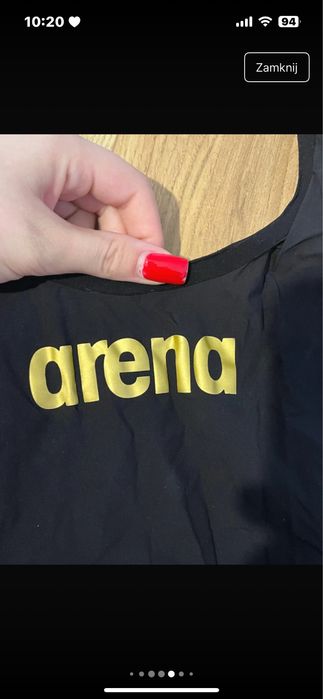 Skóra Arena Powerskin Carbon UK 26 Glide Open Back Black