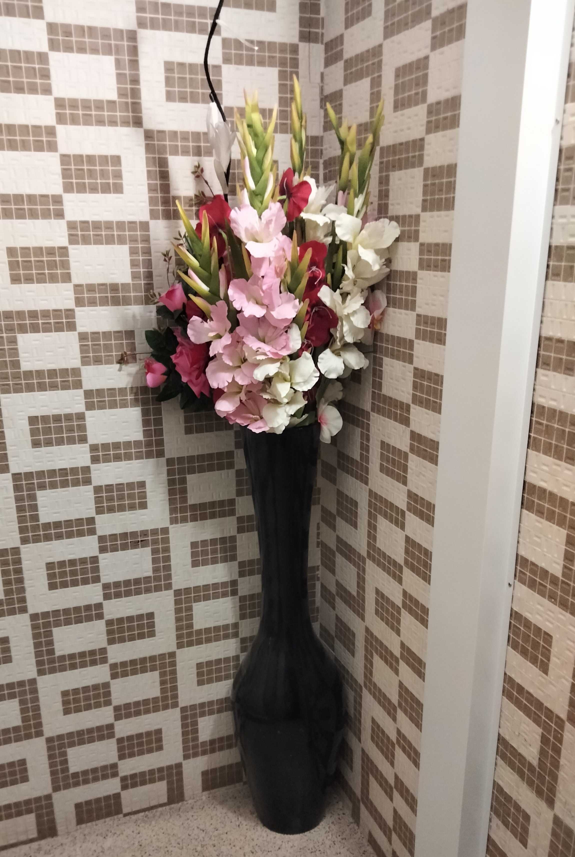 Vaso grande ± Flores