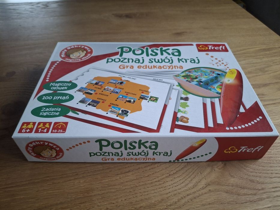 Gra edukacyjna Polska poznaj swój kraj Trefl