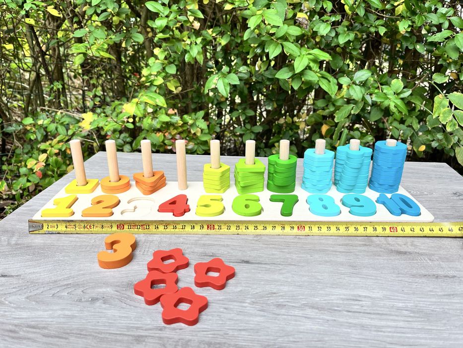 Деревяний розвиваючий сортер