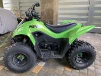 Дитячий підлітковий  квадроцикл Kawasaki kfx 90