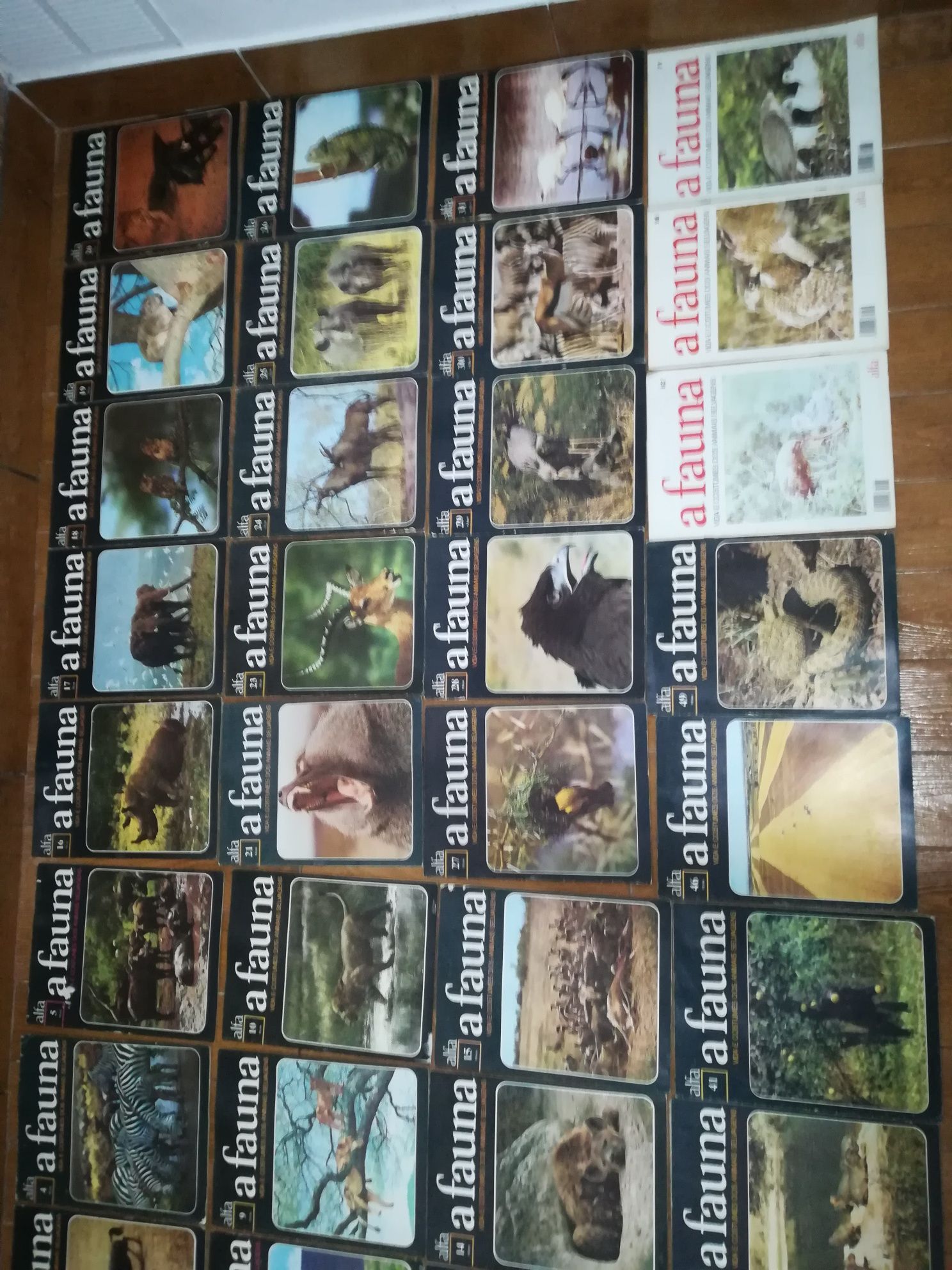 a fauna (Conjunto de 41 revistas)