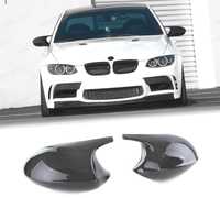 CAPAS DE ESPELHOS RETROVISORES CARBONO LOOK M3 PARA BMW SERIE 3 E90 E91 PRE-LCI 2005-2007