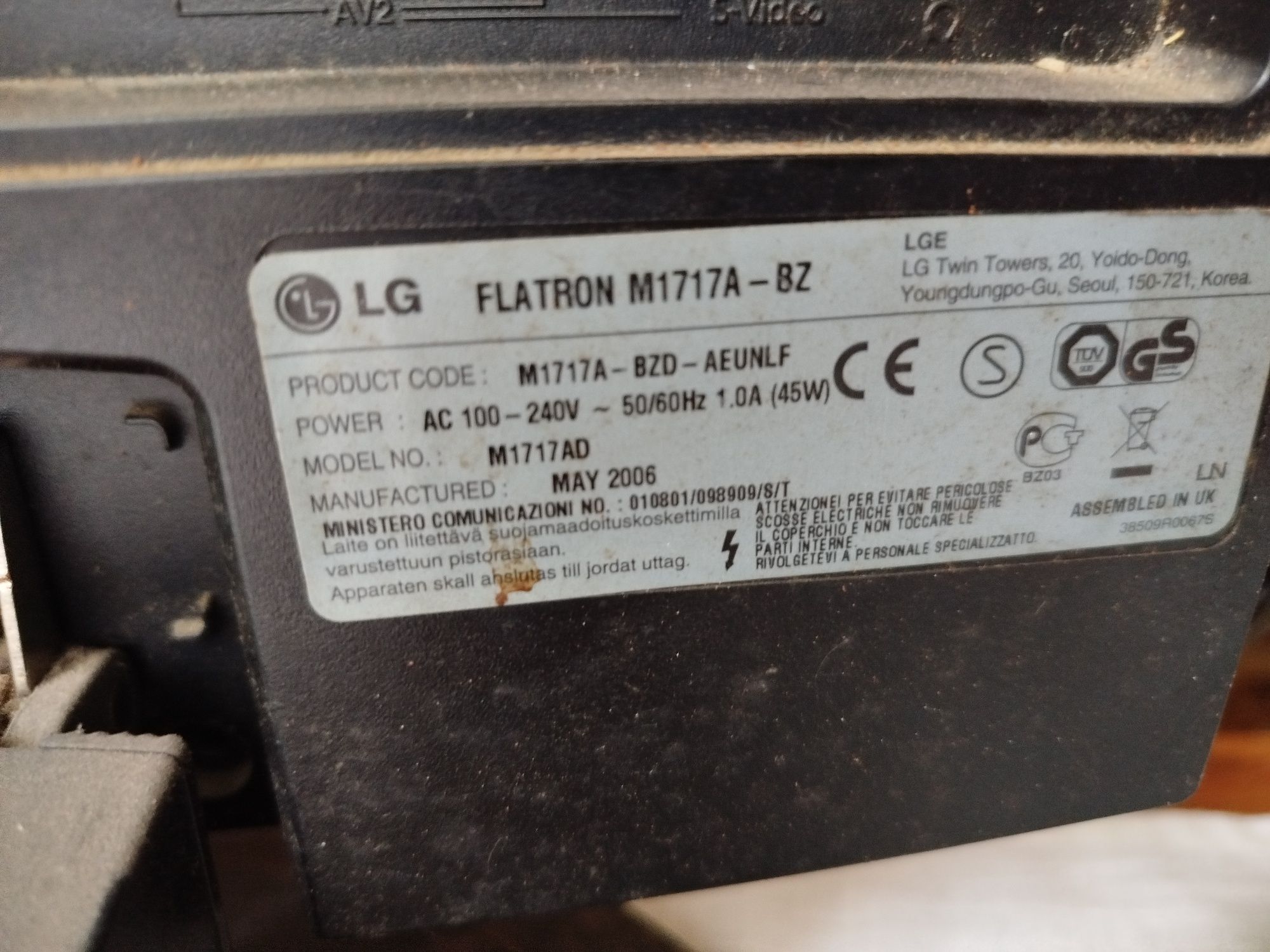Monitor z funkcją telewizji