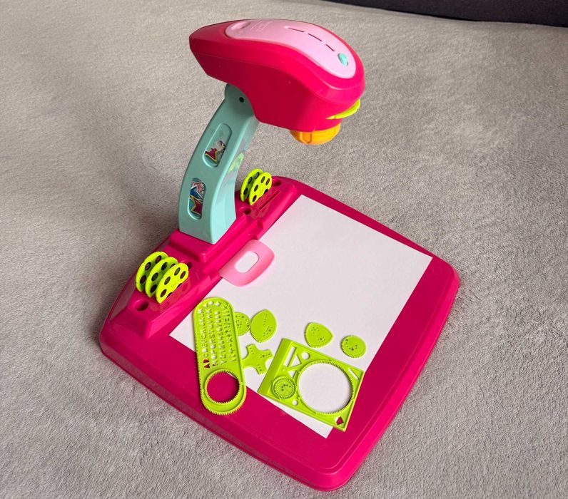 Детский проектор для рисования розовый