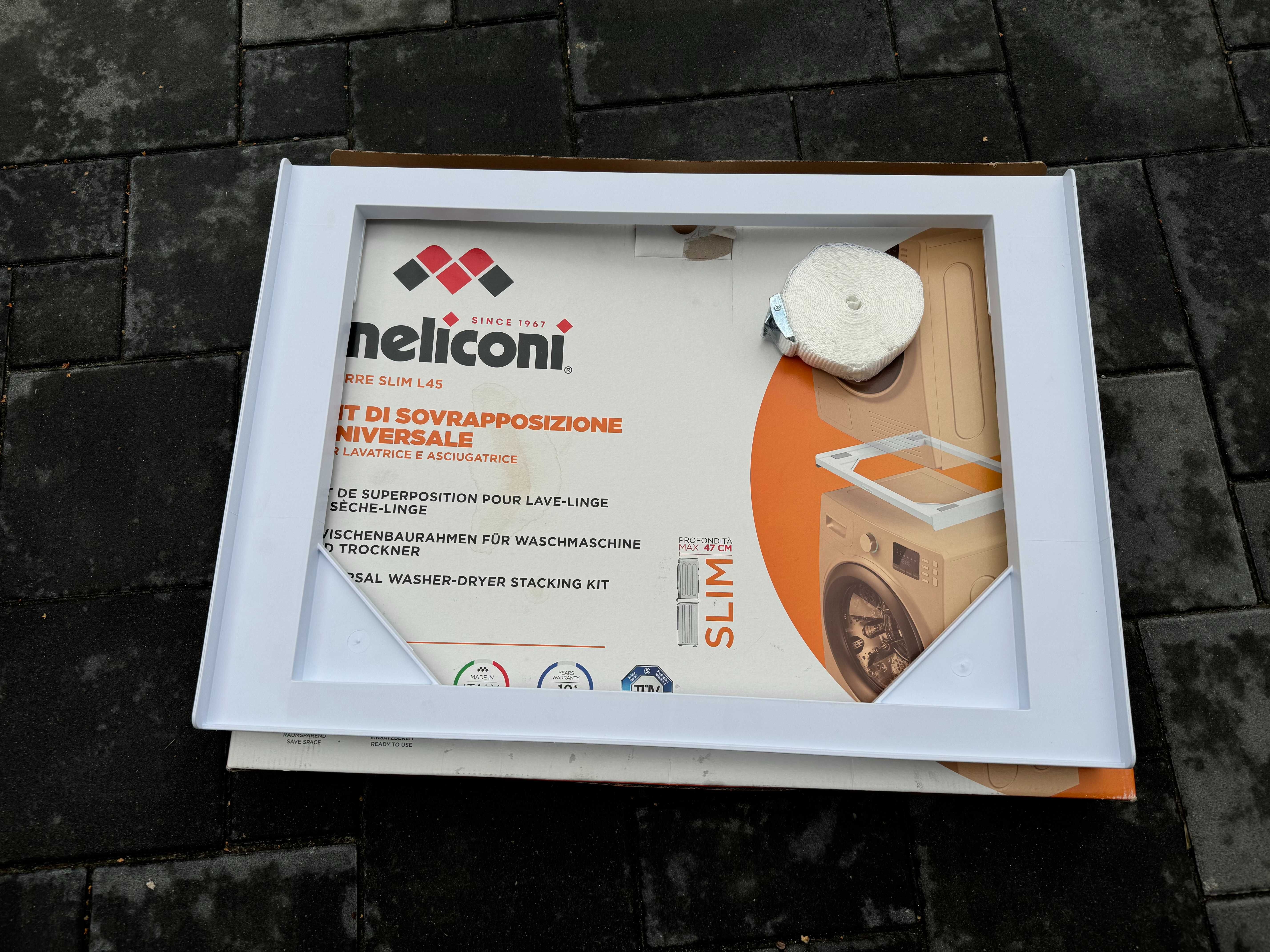 Meliconi Torre Slim L45 Łącznik pralki z suszarką