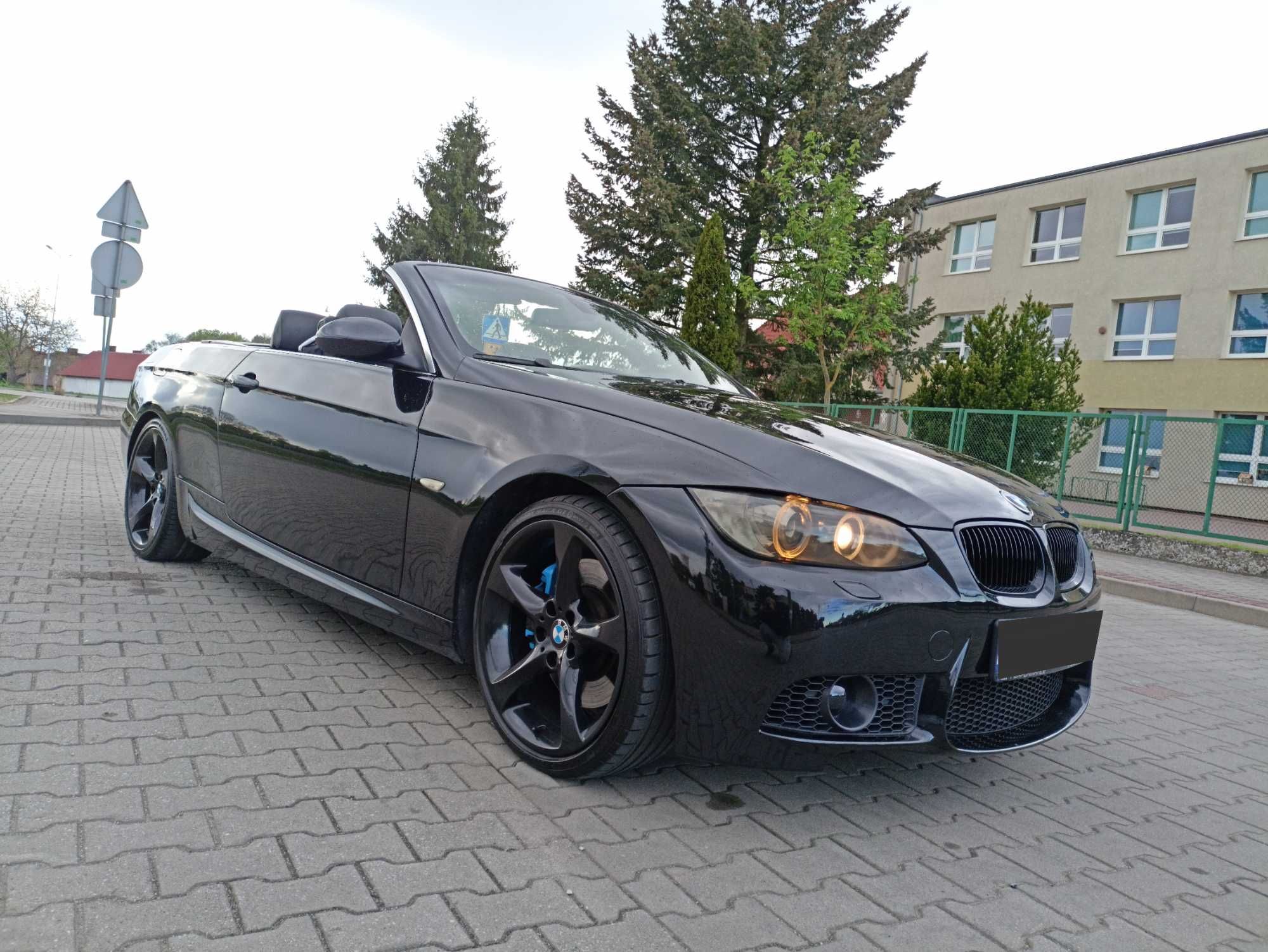 BMW 335i e92 e93 Coupe Cabrio M Pakiet 306PS Łopatki Black Serie 19 al