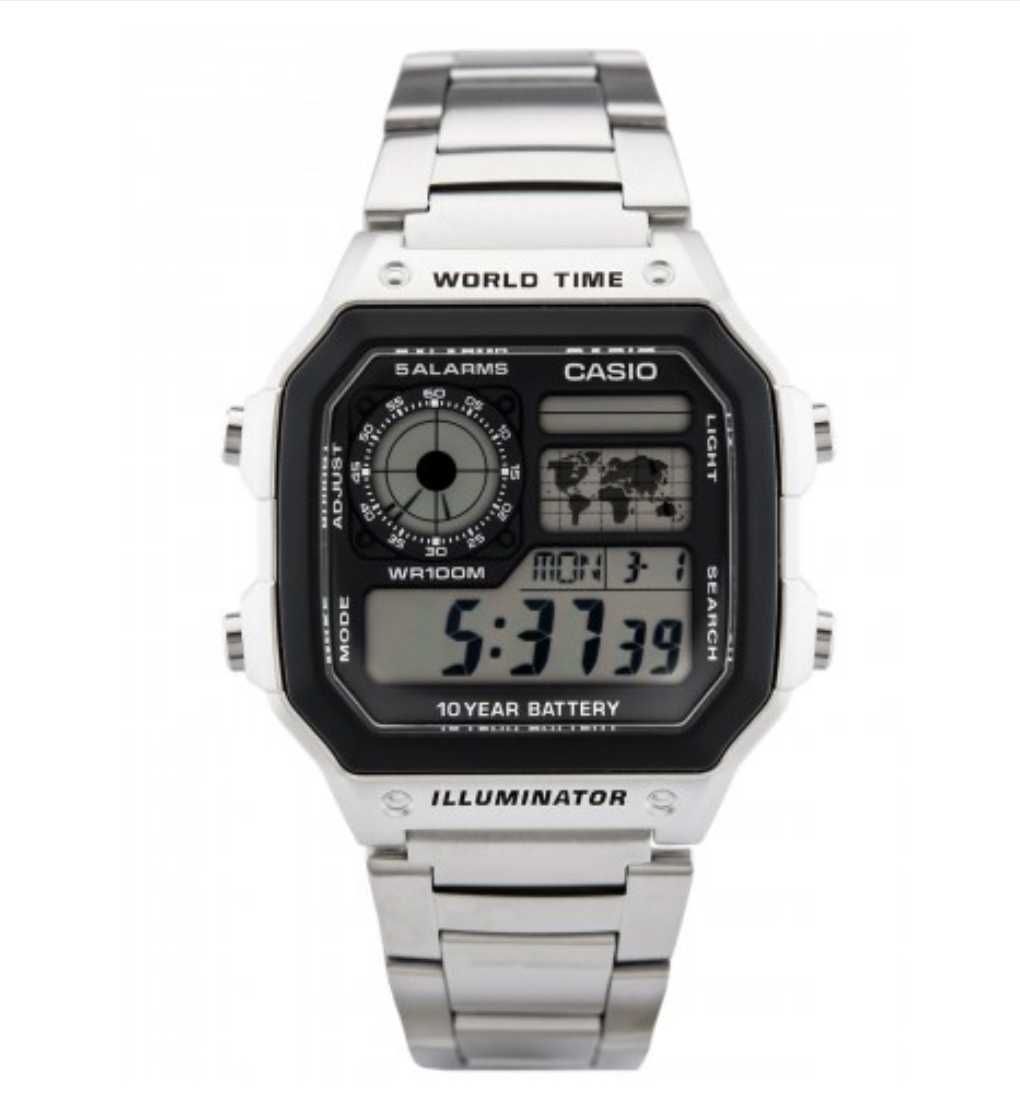 Годинник Casio Timeless Collection AE-1200WHD-1AVEF Часы
