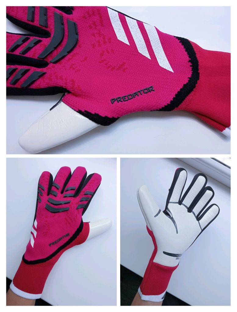 Воротарські рукавиці. Нові. Перчатки воротарські Adidas Predator.
