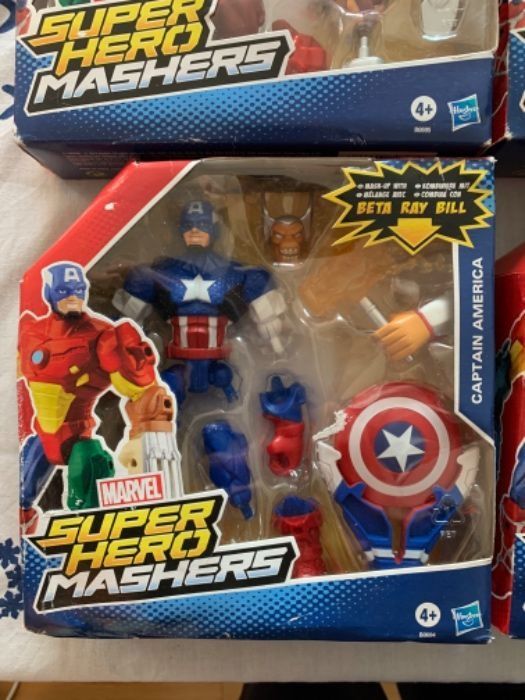 Super Hero Mashers - Wolverine, Groot e outros