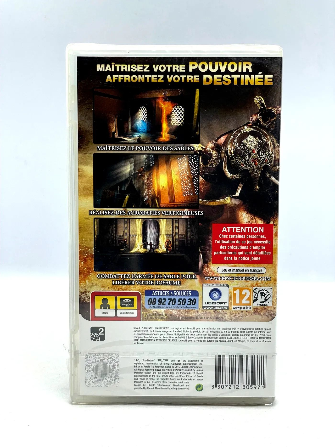 Prince of Persia Forgotten Sands PSP (Nowa w folii) Po Angielsku