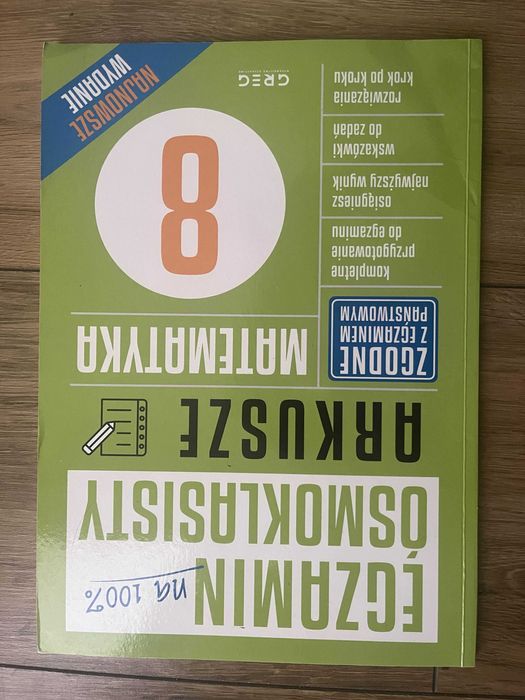 egzamin ósmoklasisty arkusze matematyka