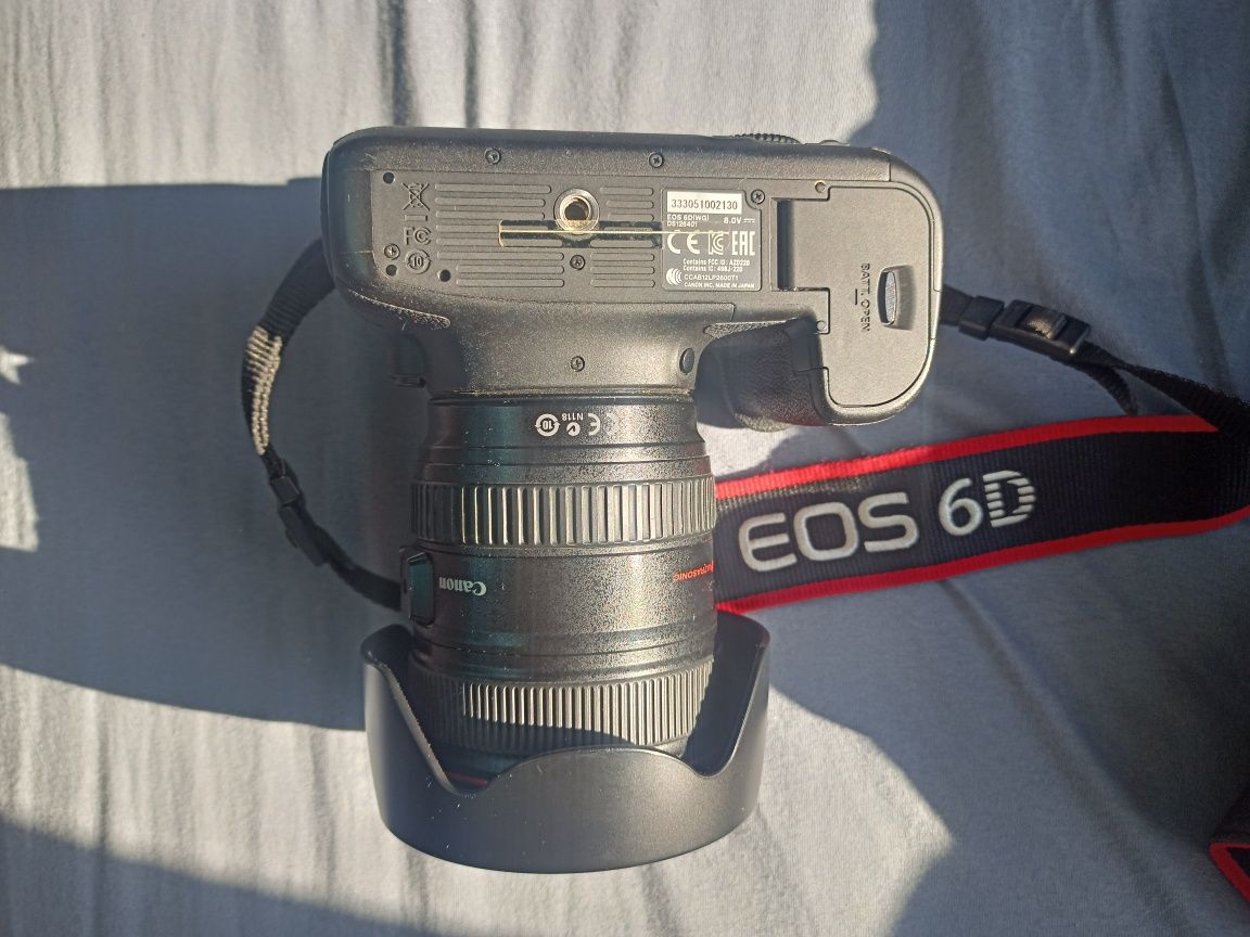 Aparat Canon 6D EOS + obiektyw 24-105 f4.0l IS USM