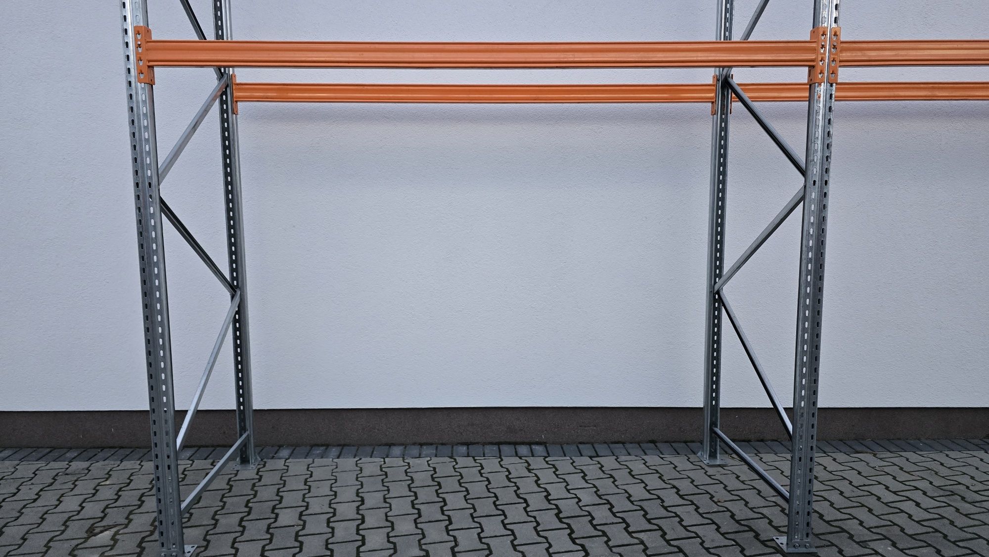 regał paletowy magazynowy promag z 2020 roku ocynk 600 kg 1 mp