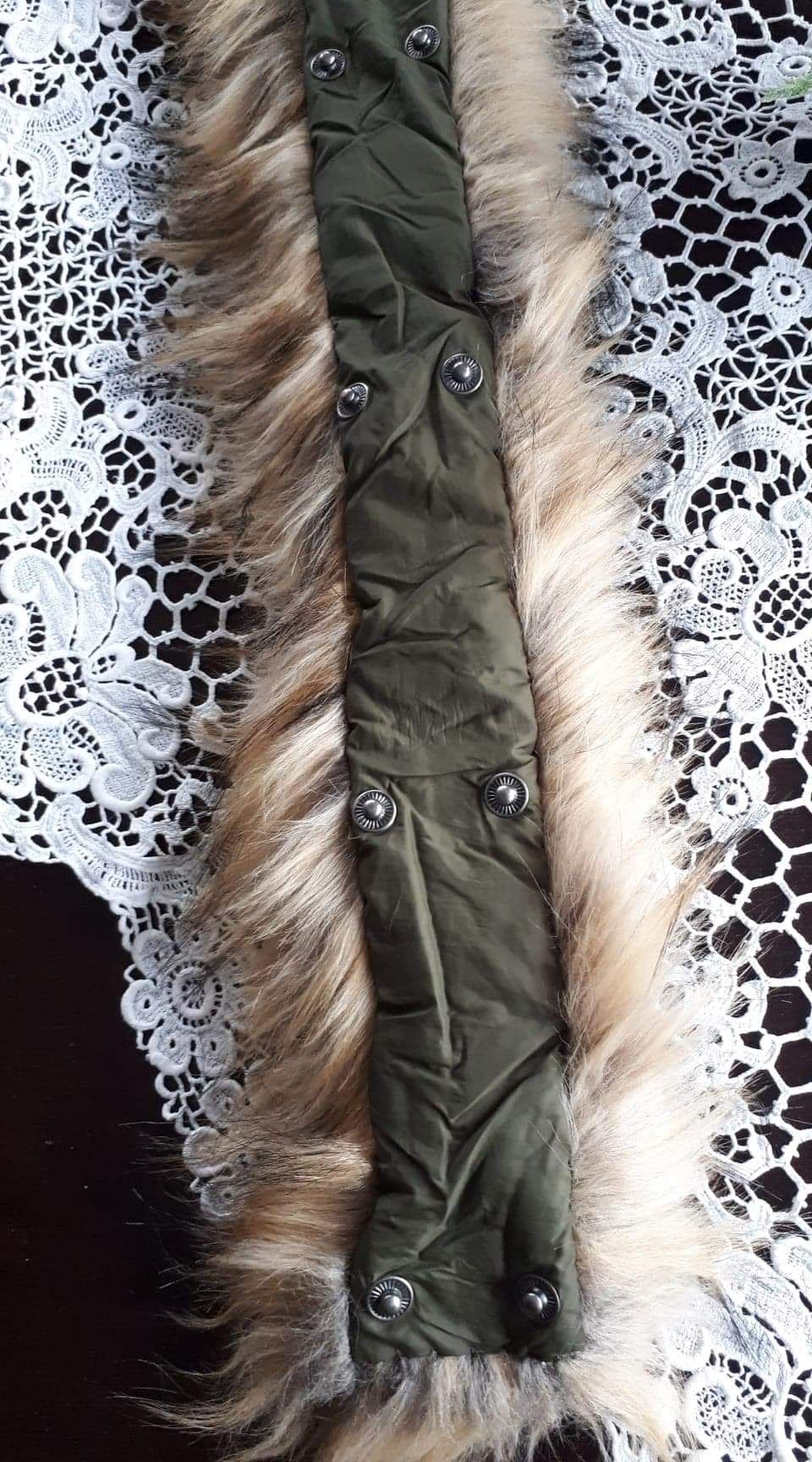 Futerko ekologiczne jenot obszycie dopinka do kaptura