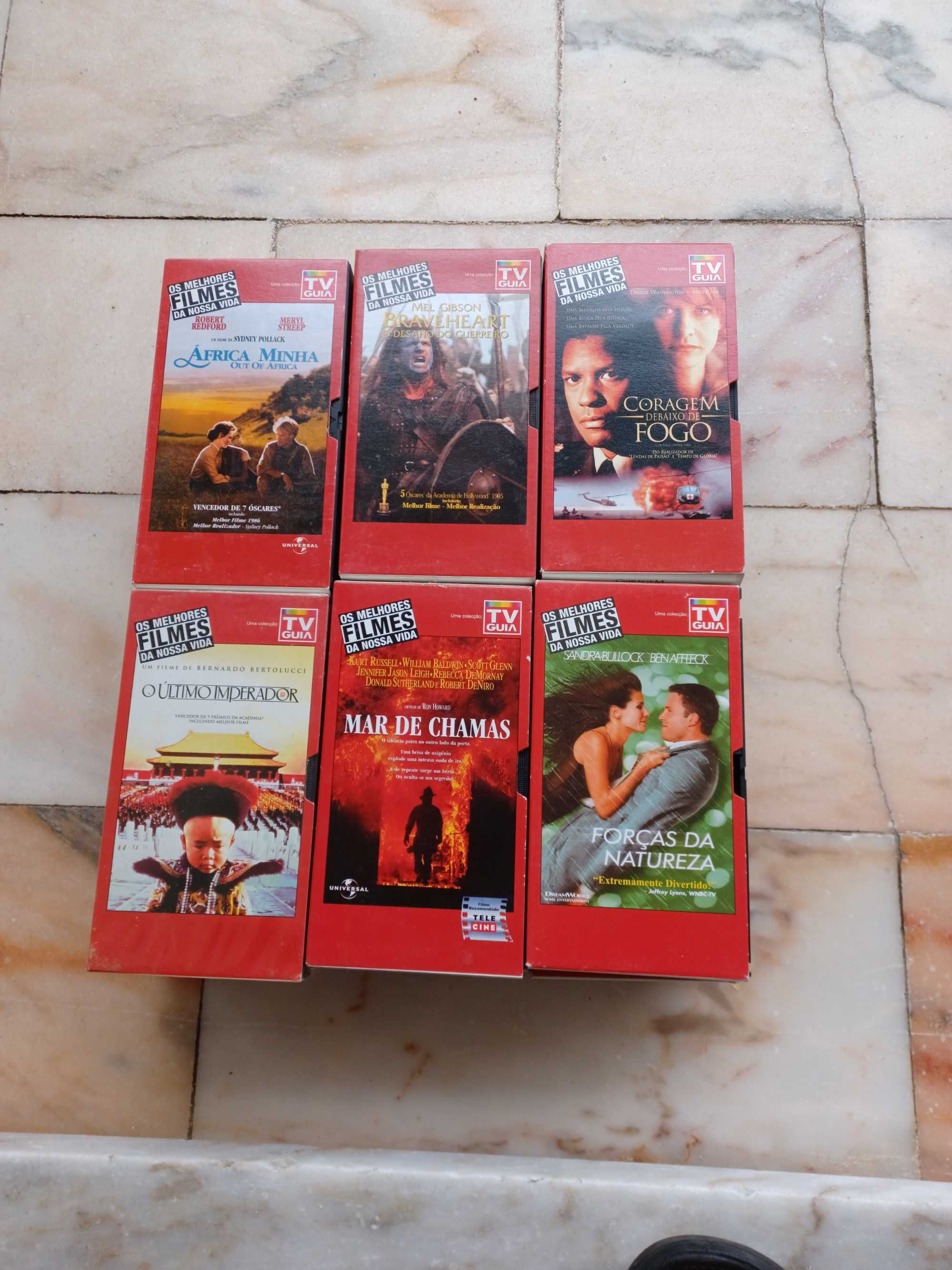 Coleção de Filmes em VHS da TV GUIA.