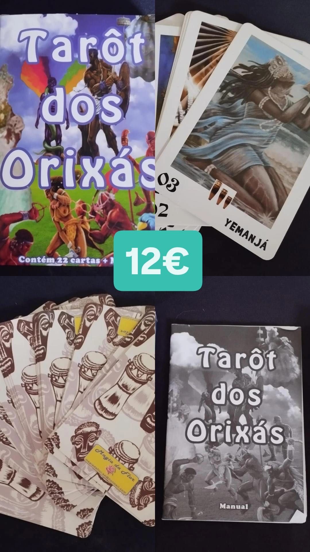 Tarot dos Orixás - Cartas, Livro e Caixa