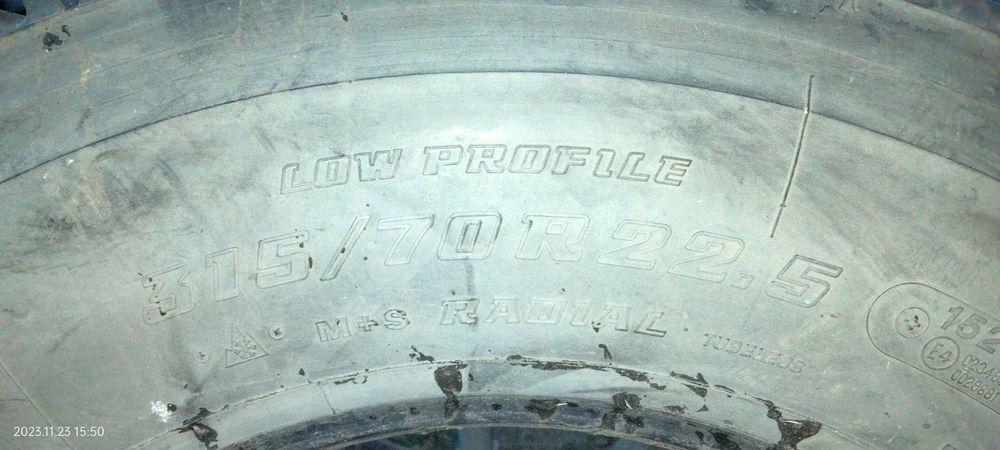 Шина Грузовая Тяга Bridgestone 315/70 R 22.5