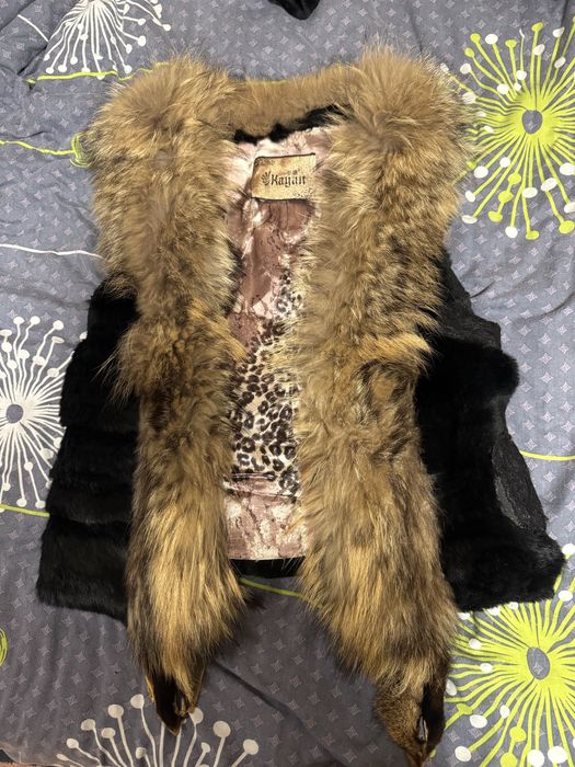 Желетка из натурального меха