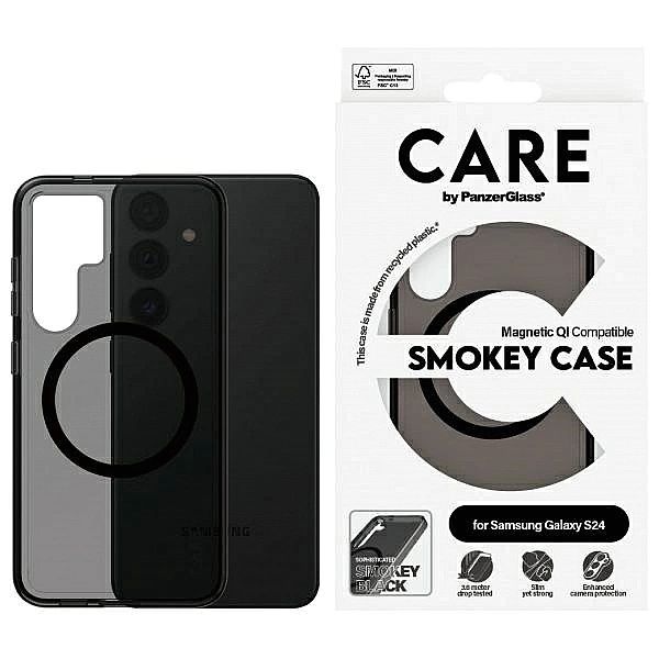 Etui CARE by PanzerGlass Flagship QI Case na Samsung Galaxy S24 - czar