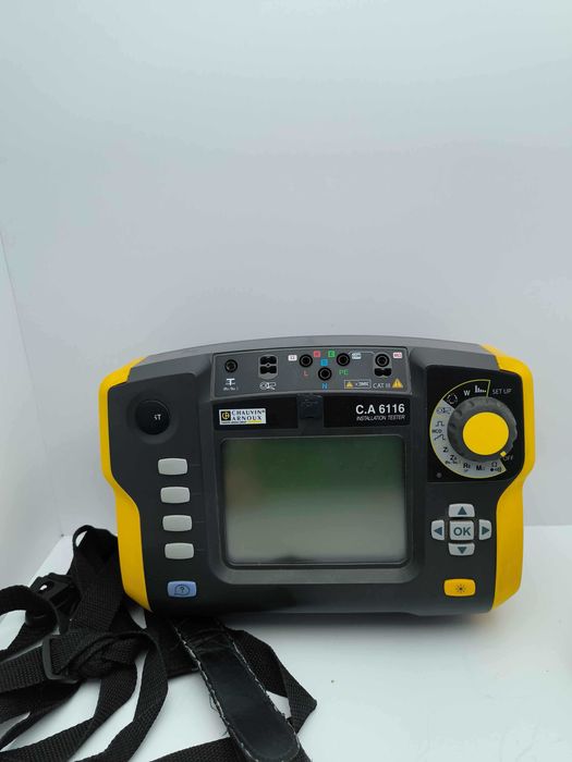 Tester instalacji chauvin arnoux Cat III C.A 6116 Zestaw