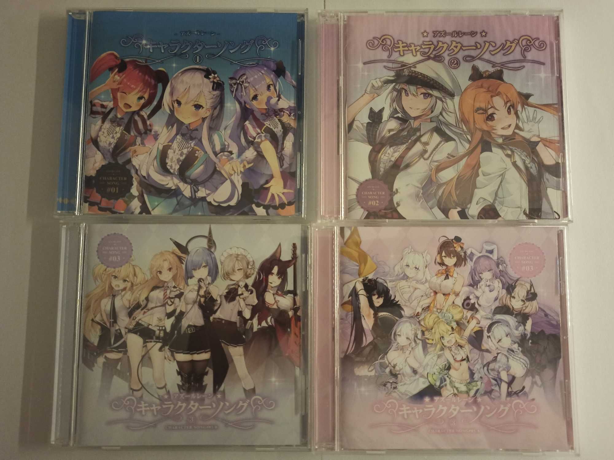 Azur Lane Character Song 1,2,3 A&B