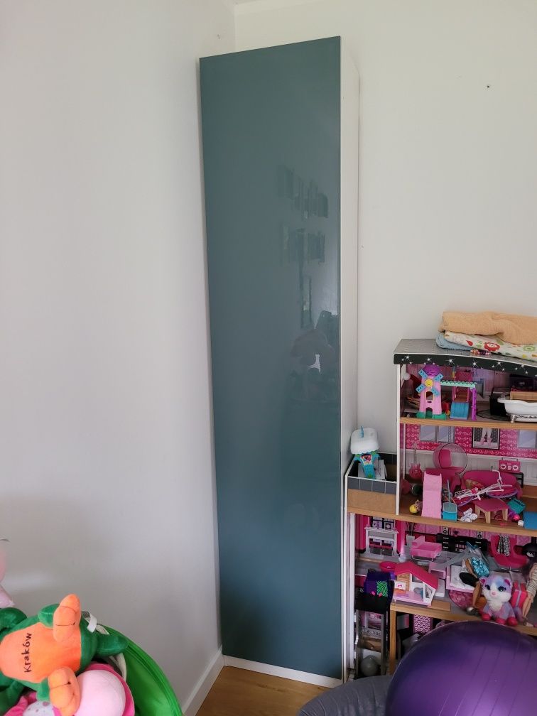 Fronty niebieskie do szafy IKEA PAX 50x229